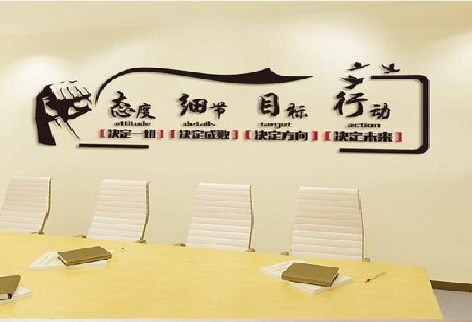 扬州企业文化墙主要展示什么？