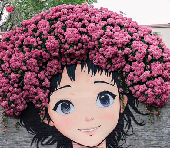 扬州墙体彩绘-网红墙打卡