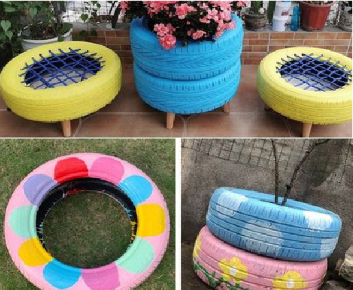 扬州墙体彩绘-变废为宝