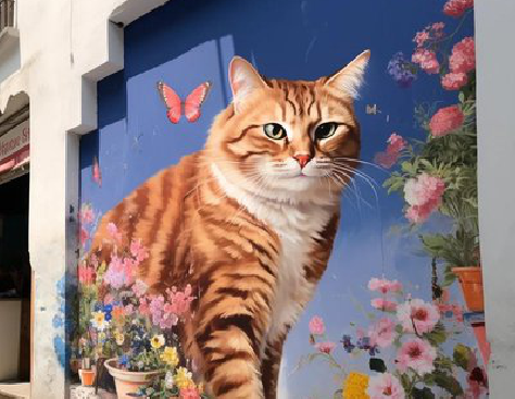 扬州自己绘制有个性的手绘墙