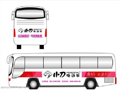 扬州公交车身贴如何完美贴合？